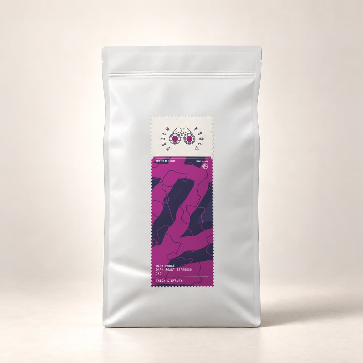 Field Coffee Dark Horse Espresso, 1 kg Bohnen